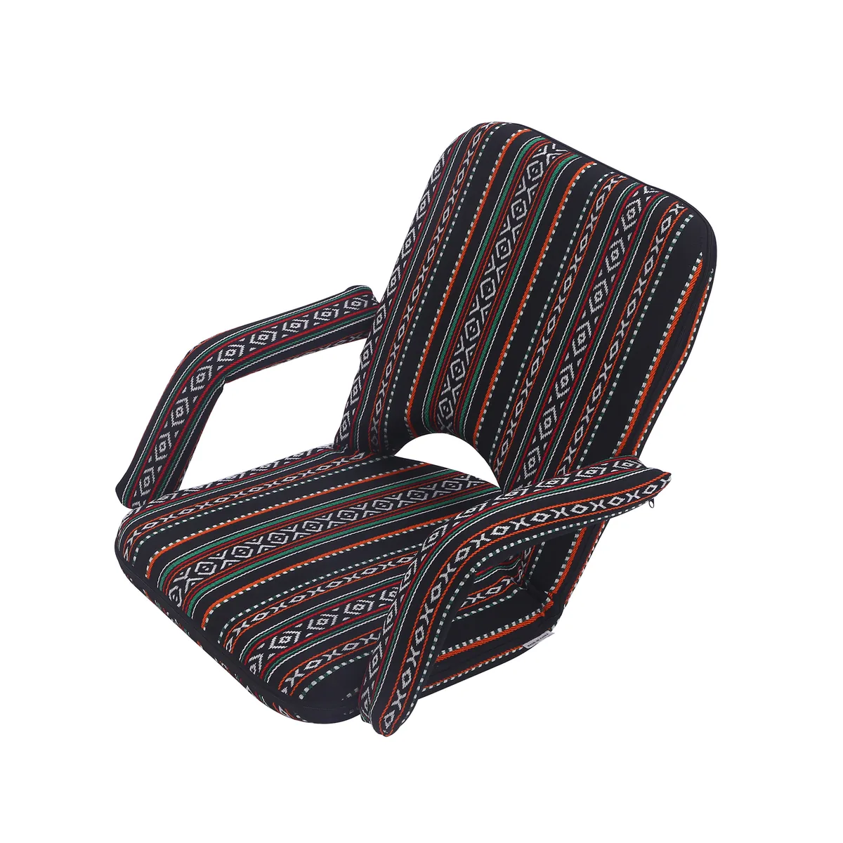 PT-A82002 Folding Floor Chair with Armrests product view